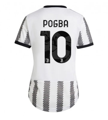 Juventus Paul Pogba #10 Hjemmedrakt Kvinner 2022-23 Kortermet
